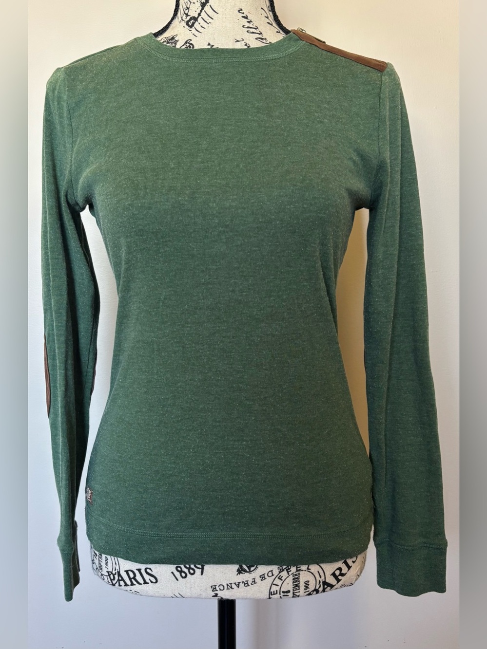 Ralph Lauren Forest Green Long-Sleeve Crewneck size Sm
